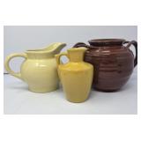 Vintage Bean Pot and Pitchers