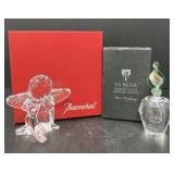 Baccarat Angel Figurine with Perfume Bottle