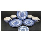 Small Churchill Plates and Vintage Broadhurst