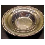 Sterling Silver Engraved Bowl