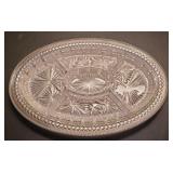 Walker and Knowles Pierced Silver Tray