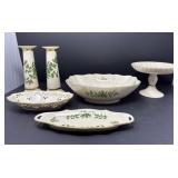 Lenox Compote , Bowls and Candle Holders