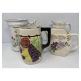 Ceramic Pitcher Assortment