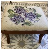 Needlepoint Footstool