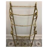 Gold Tone Quilt Rack