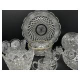 Sunburst Crystal Serving Ware