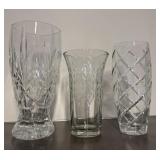Crystal and Glass Vases