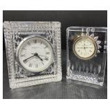 Waterford Crystal Clocks
