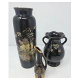 Asian Decorative Vases and Greek Pitcher
