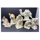 Porcelain Nativity Pieces
