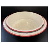 Enamel Farmhouse Kitchen Bowls