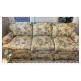 Ethan Allen Floral Sofa