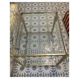 Square Glass Top Table