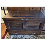 Antique Wood Chest