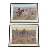 " The Wagon Boss " and " Single-Handed "