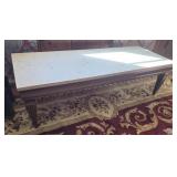 Vintage Marble Top Coffee Table