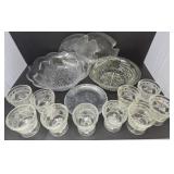 Collection of Serving, Glassware Bowls