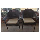 Wicker Outdoor Chairs