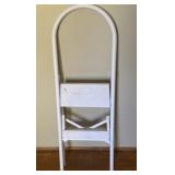 Metal Two Step Folding Stool