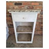 Cabinet with Marble Top