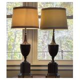 MCM Ceramic Table Lamps