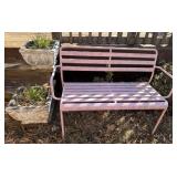 Cement Planters and Bench