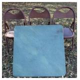 Card Table and Chairs