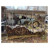 Firewood Rack and Dry Wood