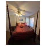 Queen Size Four Poster Rice Bed