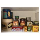 Collection of Tins