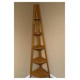 Corner Ladder Bookcase -Display