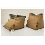 Front and Back Filled Firearm Shooting Rests