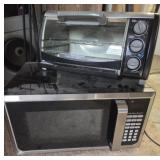 Microwave and Toaster