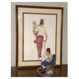 Shriners Framed Art, Signed