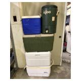 Igloo and Coleman Coolers