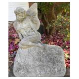 Concrete Garden Welcome Statue