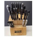 Cutlery Block and Knives