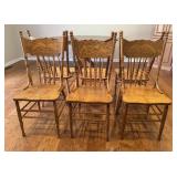 Pressed Back Dining Chairs