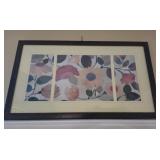 Framed Floral Print