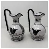 Italian Pottery Pitchers