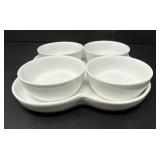 Crate & Barrel Five Piece Server