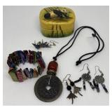 Asian Style Jewelry with Panda Box