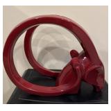 Mid-Century Modern Rams Head Sculpture