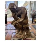 "The Thinker" Plaster Statue