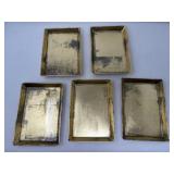 Gold Leaf Trays