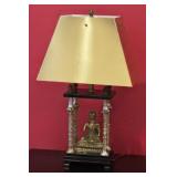 Brass Buddha Table Lamp