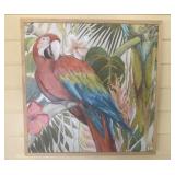 Parrot on Canvas