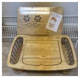Bamboo Foldable Laptop Desk Trays