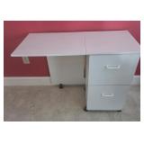 Mobile Desk with Storage