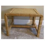 Woven Rattan Side Table